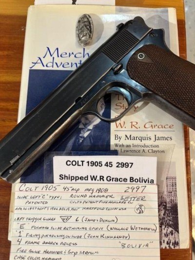COLT 1905 45 auto pre 1911 NICE - Image 4 of 12