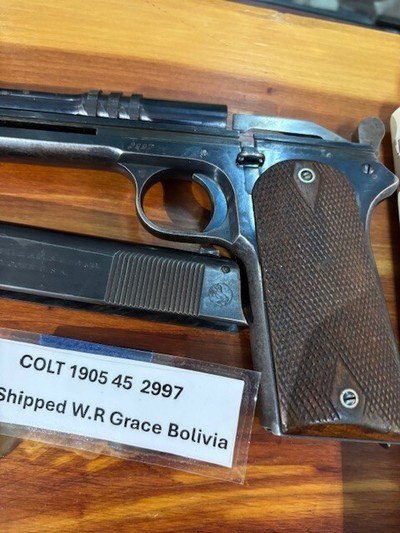 COLT 1905 45 auto pre 1911 NICE - Image 9 of 12