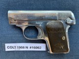 COLT 1908 Model N Nickel Vest Pocket 25 early - Image 2 of 9
