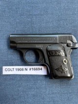 COLT Model N 1908 25 Vest Pocket - Image 6 of 11
