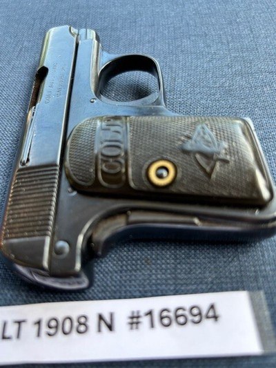 COLT Model N 1908 25 Vest Pocket - Image 9 of 11