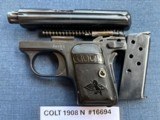 COLT Model N 1908 25 Vest Pocket - Image 5 of 11