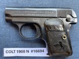 COLT Model N 1908 25 Vest Pocket - Image 2 of 11