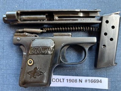 COLT Model N 1908 25 Vest Pocket - Image 11 of 11