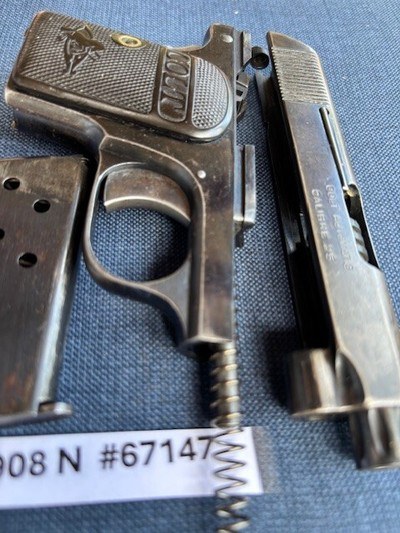 COLT 1908 Model N Vest Pocket nice - Image 10 of 12