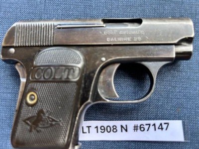 COLT 1908 Model N Vest Pocket nice - Image 8 of 12