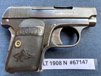 COLT 1908 Model N Vest Pocket nice - Image 6 of 12