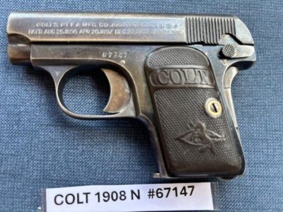 COLT 1908 Model N Vest Pocket nice - Image 12 of 12
