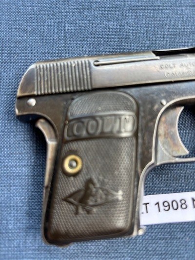 COLT 1908 Model N Vest Pocket nice - Image 7 of 12