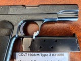 ENGRAVED COLT 1908 380 Model M Pocket Hammerless - Image 6 of 15