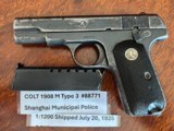 COLT 1908 SHANGHAI 380acp Model M - 11 of 15