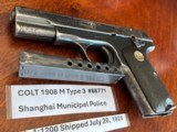 COLT 1908 SHANGHAI 380acp Model M - 9 of 15