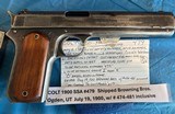 COLT 1900 First Year. Early serial number. Shipped to Browning - Image 1 of 13