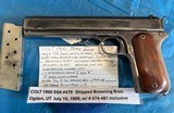 COLT 1900 First Year. Early serial number. Shipped to Browning - Image 2 of 13