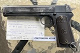 COLT 1902 Military 38 auto Special Order - Image 2 of 14