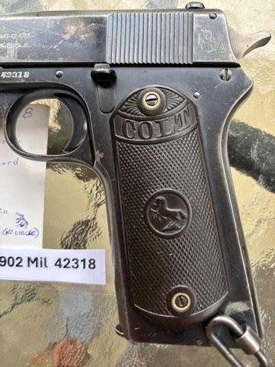 COLT 1902 Military 38 auto Special Order - Image 4 of 14