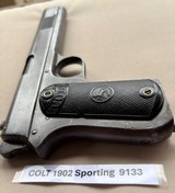 COLT 1902 Sporting 38 auto Rare variation - Image 10 of 15