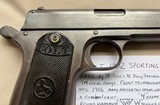 COLT 1902 Sporting 38 auto Rare variation - Image 7 of 15