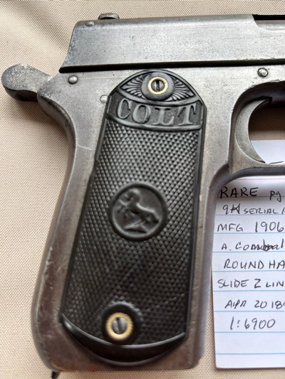COLT 1902 Sporting 38 auto Rare variation - Image 8 of 15