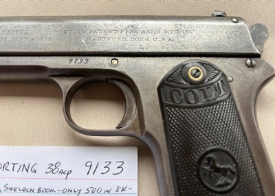 COLT 1902 Sporting 38 auto Rare variation - Image 3 of 15