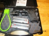 Smith & Wesson M&P Shield EZ pistol (2.0) in 9mm with TLR 7 Streamlight powerful tactical light - 2 of 6