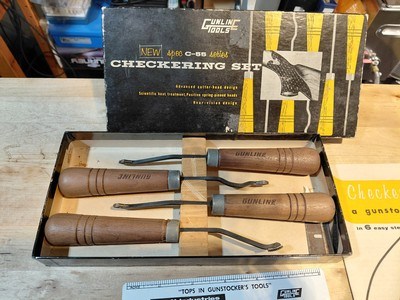 Gunline Leader Checkering Set plus Pattern Marker - Image 1 of 2