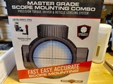Real Avid Precision Scope mounting and Leveling System with torque driver. Unopened, new in the box. - Image 1 of 3