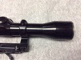 EXTREMELY RARE Paul Jaeger Side Mount with Weaver All American 4 power scope and original leather carry case! - 7 of 9