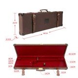 Tourbon Canvas and Leather Trunk Case excellent quality case low$$ - 9 of 9