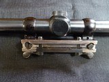 Griffin and Howe Side mount with vintage Weaver D4 scope - 3 of 6