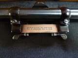 Griffin and Howe Side mount with vintage Weaver D4 scope - 1 of 6