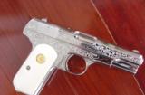 Colt 1908,380 auto,Master engraved by S.Leis,made in 1915 - 2 of 4