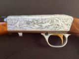 Signed Marechal Engraved Browning Grade III .22 Caliber Semi-Automatic Rifle - 2 of 9