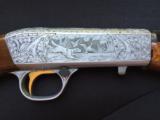 Signed Marechal Engraved Browning Grade III .22 Caliber Semi-Automatic Rifle - 1 of 9