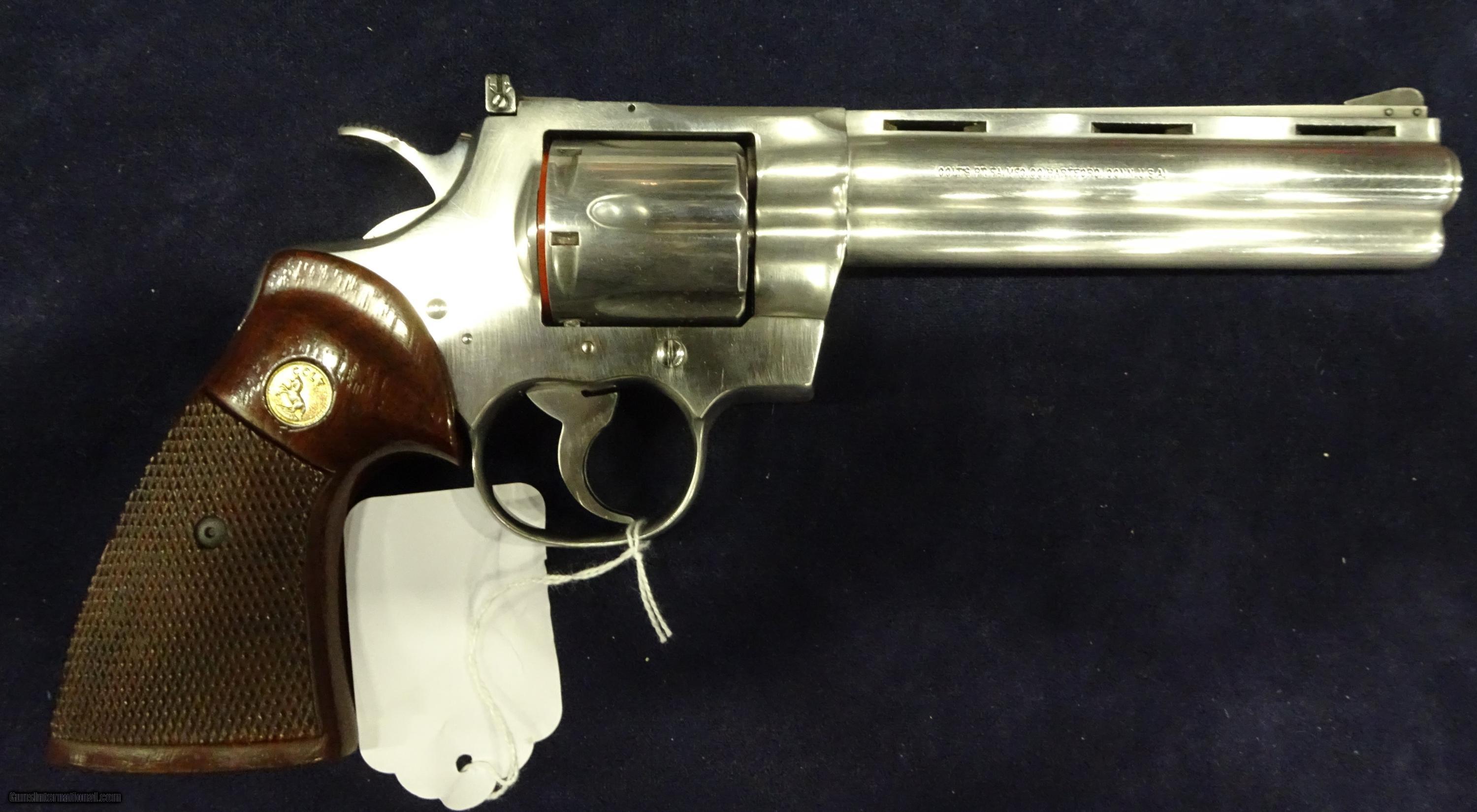 Colt Python 357 Mag Stainless 9882