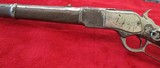 Antique Winchester 2nd Model 1873 SRC (Original Nickel) - 3 of 14