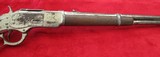 Antique Winchester 2nd Model 1873 SRC (Original Nickel) - 13 of 14