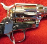 NEW Colt Single Action Army 3rd Generation (Nickel Finish) - 9 of 13