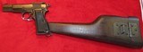 Inglis Browning Hi-Power Sloted with Shoulder Stock - 12 of 14