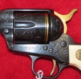 Colt Single Action Army 3rd Generation Engraved by Master Engraver J.R. DeMunck - 9 of 13