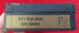Colt Single Action Army 2nd Generation (RARE BLACK BOX & Factory Letter) - 11 of 13