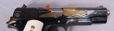 Colt 1911 BANDERA De Mexico 38 Super 51 OF 500 - Image 3 of 13