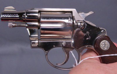 Colt 38 Detective Special (Nickel Finish) - Image 4 of 8