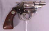 Colt 38 Detective Special (Nickel Finish) - Image 1 of 8