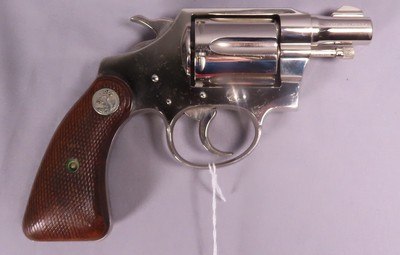 Colt 38 Detective Special (Nickel Finish) - Image 1 of 8