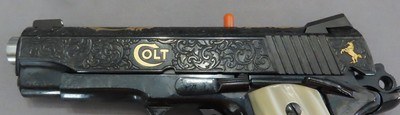 Colt Combat Commander MK IV Series 70 Model O Samuel Colt Limited Edition 1911 - Image 3 of 14