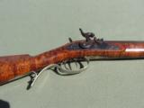 fantastic 50 cal hawkins percussion plains rifle made and engraved by James H Tawney - 4 of 13