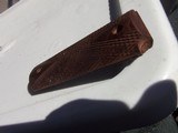 1911 WOOD CHECKERED DIAMOND REPRO GRIPS - 4 of 5