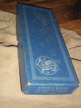 S&WFACTORY .38 COMBAT MASTERPIECE MODEL 15 BOX 4 INCH BARREL BLUE FINISH - 5 of 7