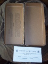 S&W FACTORY BOX FOR 357 COMBAT MAGNUM MODEL 19 4 INCH BARREL - 1 of 6